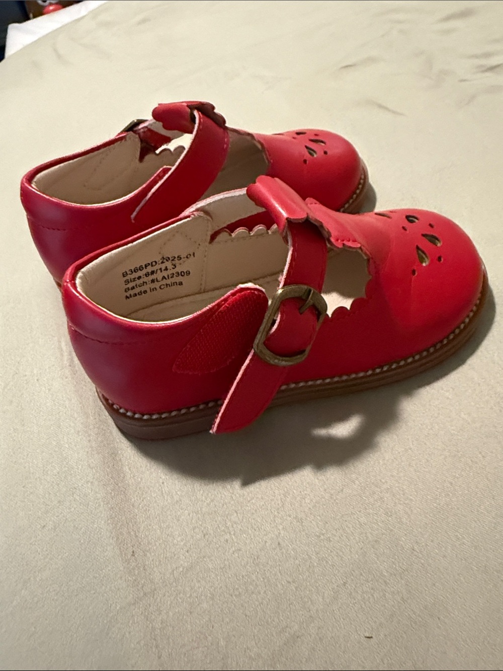 Red Mary Jane Shoes - Picture 3 of 3
